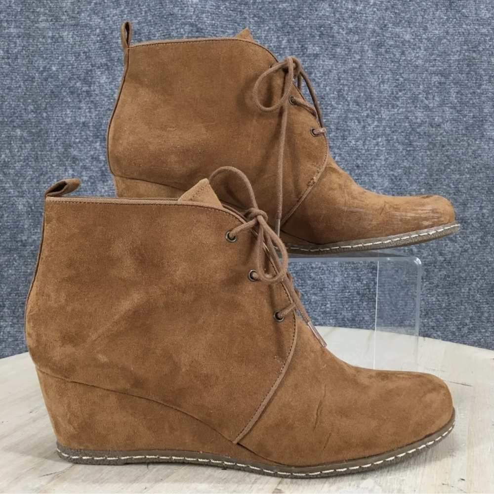 Franco Sarto Brown Boots Size 10 - Picture 6 of 7